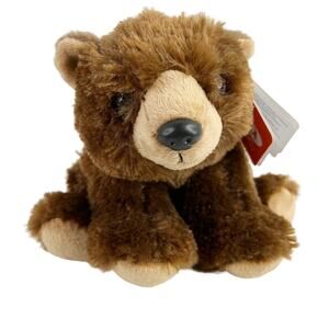 Wild Republic Ck-Mini Brown Bear 8" Plush New